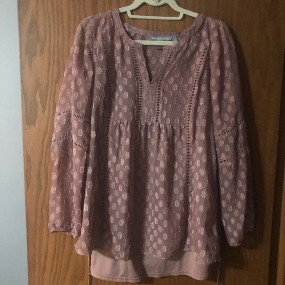 Maternity blouse, pea in a pod
